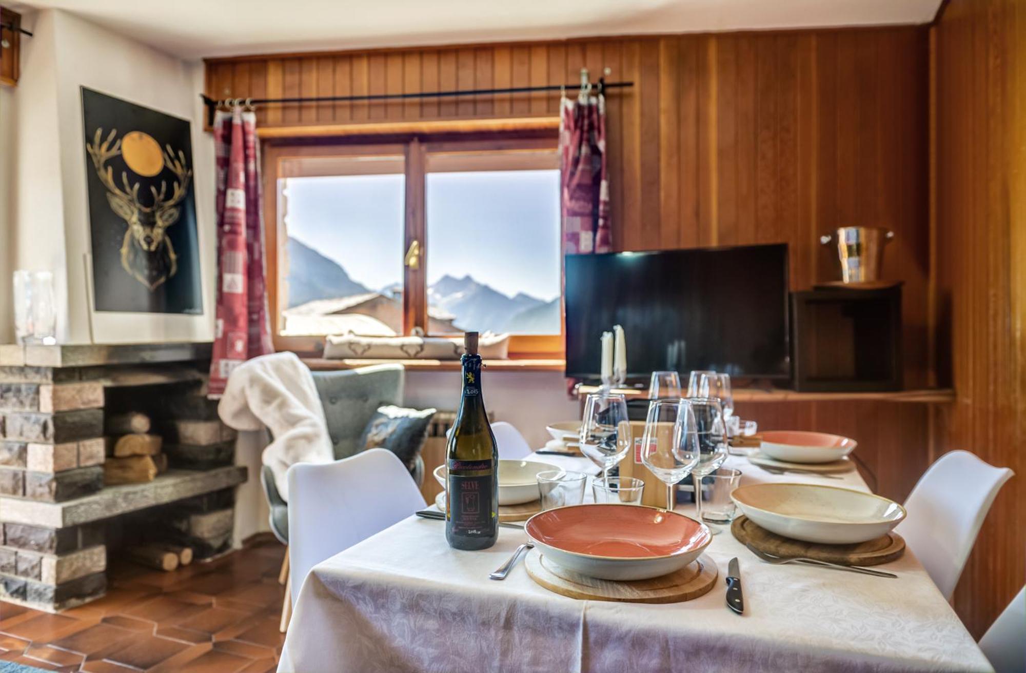 Snowflakes Retreat - Roomy Apartment With A View & Relax Solarium Cir 0133 Champoluc Exterior foto